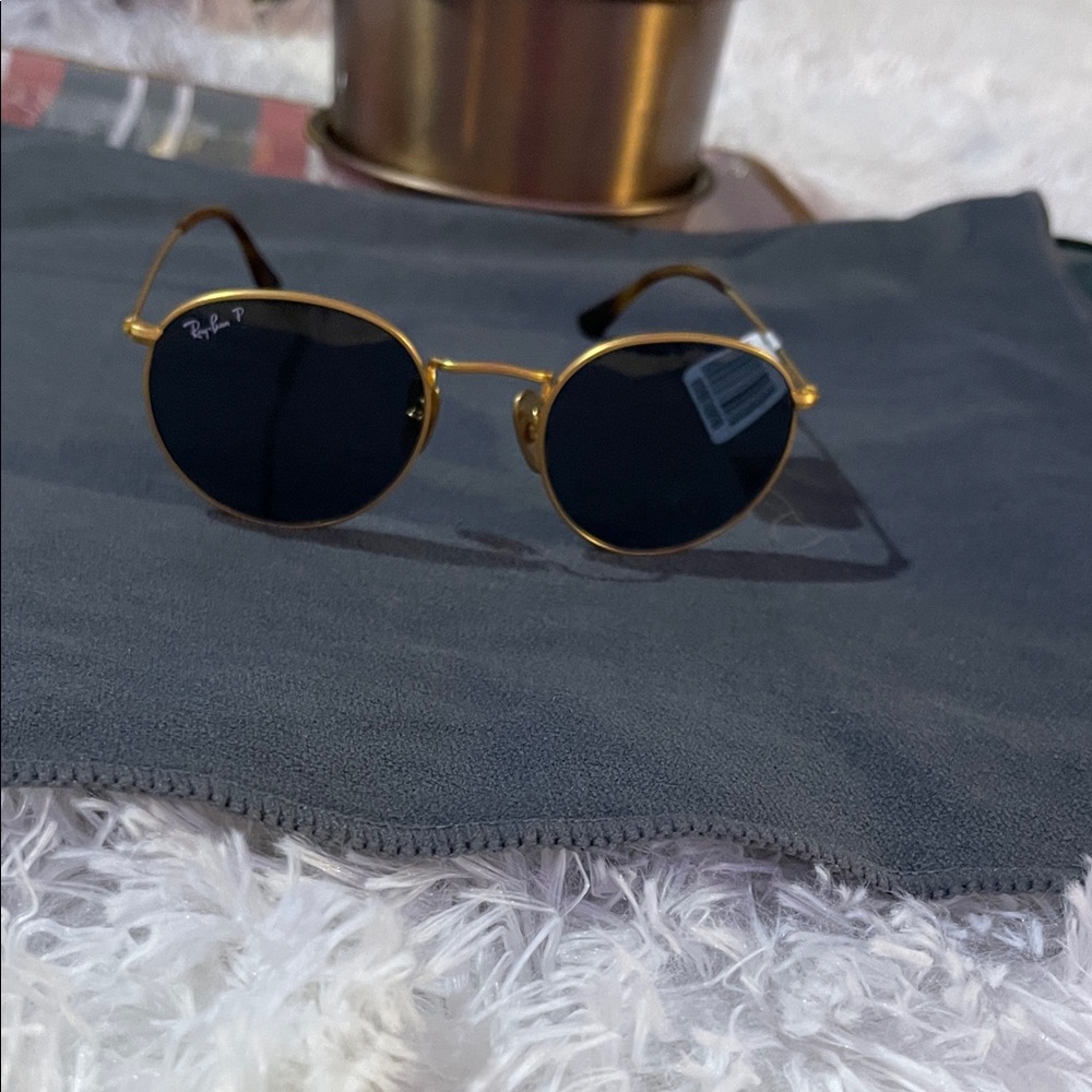 Ray-Ban Classic Gold Frame Sunglasses